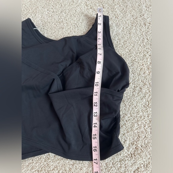 Halara cropped tank top black small - Picture 5 of 11